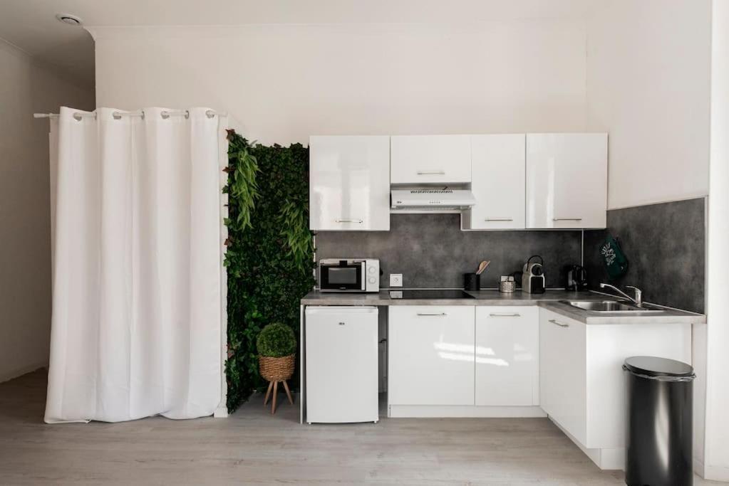 Charmant Studio Arbore Et Climatise การ์กาซอน ภายนอก รูปภาพ